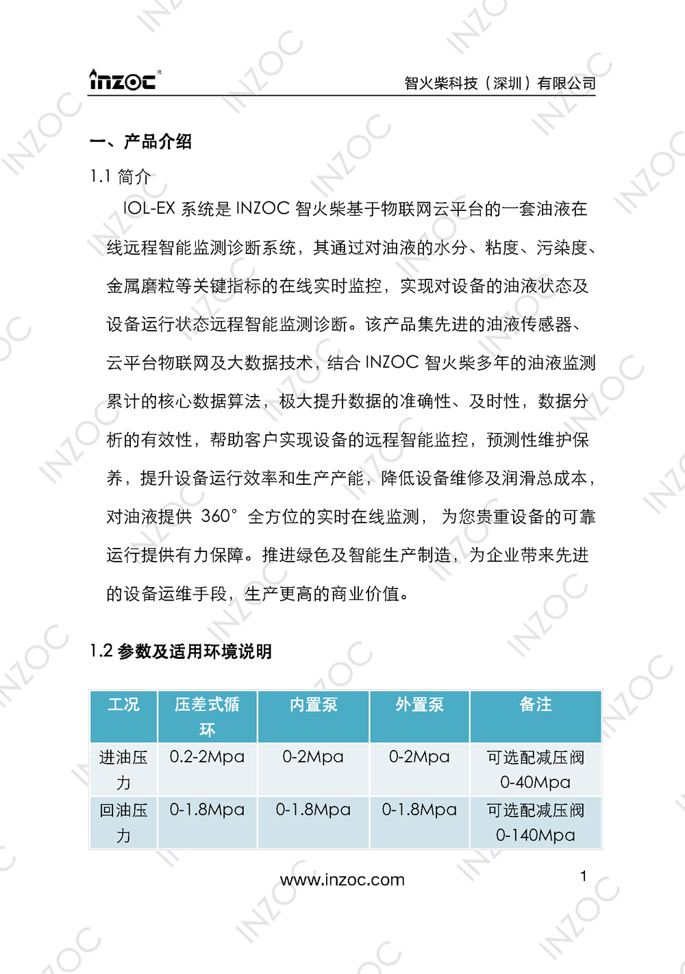 IOL-EX防爆型油液在線監(jiān)測(cè)系統(tǒng)說(shuō)明書(shū)